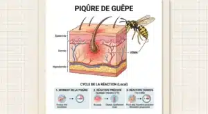 Piqûre de Guêpe