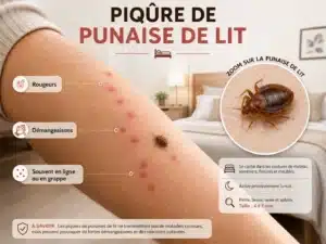 Piqûre de Punaise de Lit