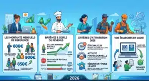 Montant de la prime d'activité en 2026 selon la composition du foyer